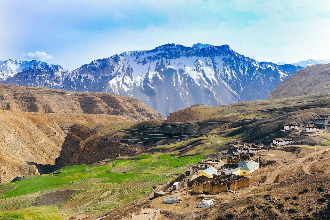 Almora - Clinging to A Steep-Sided Valley